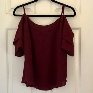 4/$10 NY&Co. Cold Shoulder Blouse